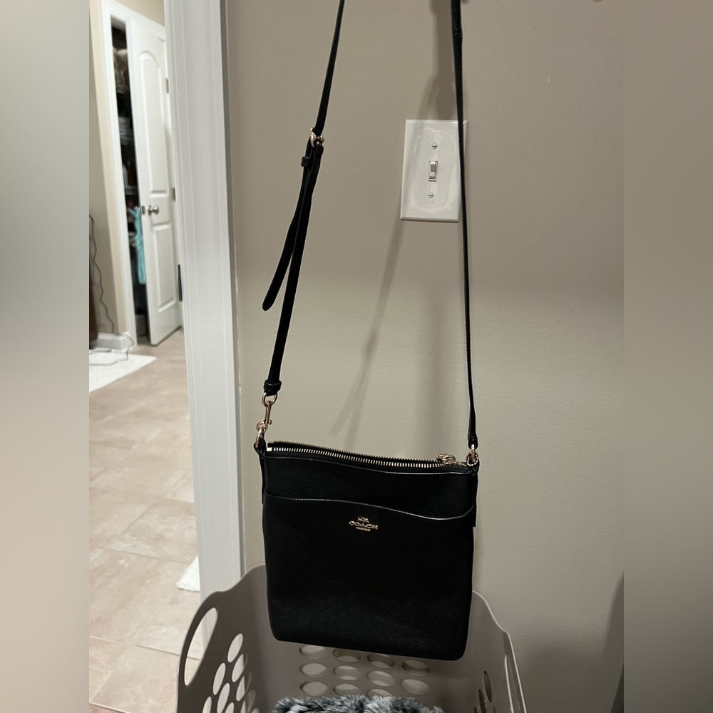 Black coach purse